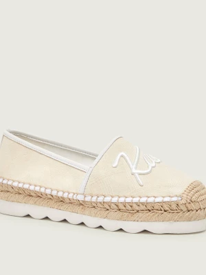 Kurt Geiger Espadryle KURT CLEATED beżowy