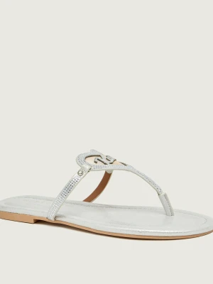 Kurt Geiger Japonki HEART srebrny