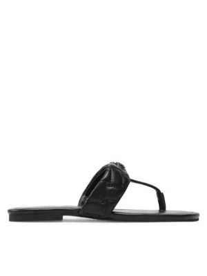 Kurt Geiger Japonki Kensington T-Bar Sandal 8651400109 Czarny