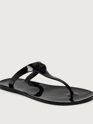Kurt Geiger Japonki MADDISON T-BAR DRENCH czarny
