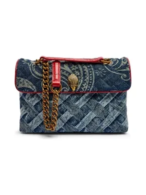 Kurt Geiger Jeansowa torebka na ramię KENSINGTON
