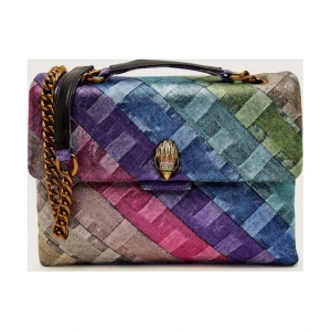 Kurt Geiger Jeansowa torebka na ramię LARGE KENSINGTON SOFT