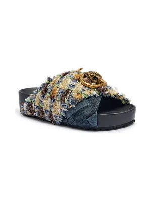 Kurt Geiger Klapki CHELSEA CROSS STRAP