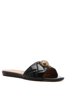 Kurt Geiger Klapki KENSINGTON FLAT czarny