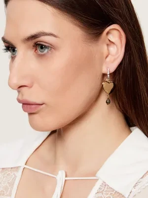 Kurt Geiger Kolczyki LG HEART HUGGIES