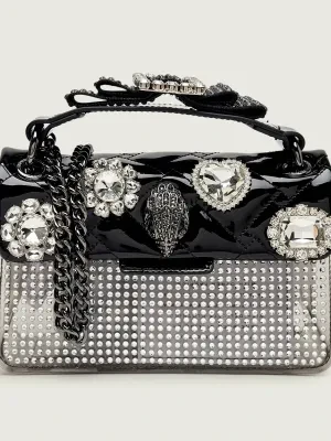 Kurt Geiger Kuferek MINI KENSINGTON | z dodatkiem skóry