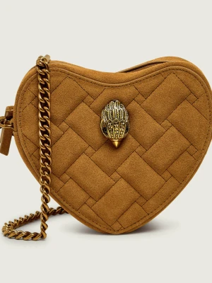 Kurt Geiger Listonoszka Kensington Heart | zamsz beżowy