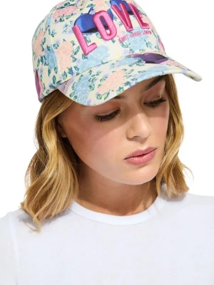 Kurt Geiger London czapka z daszkiem bawełniana kolor multicolor 5403944499