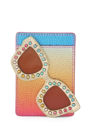 Kurt Geiger London etui na karty damskie skórzane