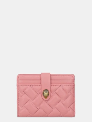 Kurt Geiger London etui na karty skórzane KENSINGTON kolor różowy 1275057109