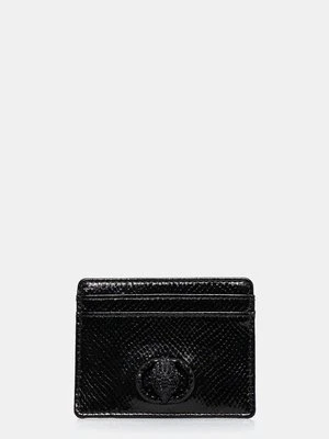 Kurt Geiger London etui na karty skórzane SMALL LEATHER GOODS kolor czarny 3595700719