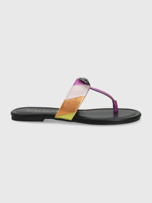 Kurt Geiger London japonki skórzane Kensington T-Bar