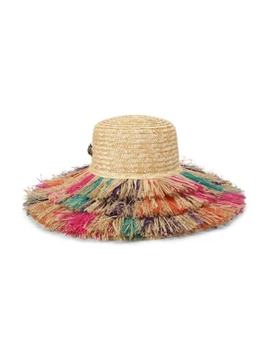 Kurt Geiger London kapelusz słomkowy damski Raffia Wide Brim Hat