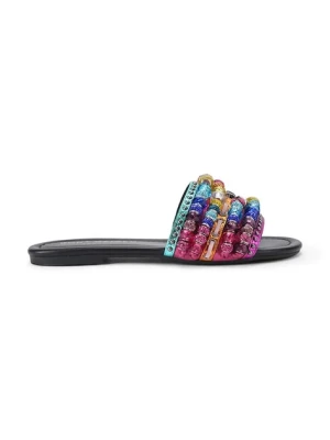 Zdjęcie produktu Kurt Geiger London klapki z odkrytą piętą damskie Southbank Beaded czarny