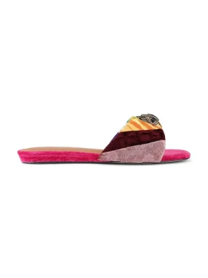 Kurt Geiger London klapki skórzane Kensington Flat Sandal