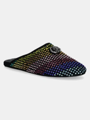 Kurt Geiger London klapki zamszowe Chelsea Slider damskie kolor multicolor 3937269209