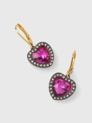 Kurt Geiger London kolczyki CRYSTAL HEART EARRING 2882898429