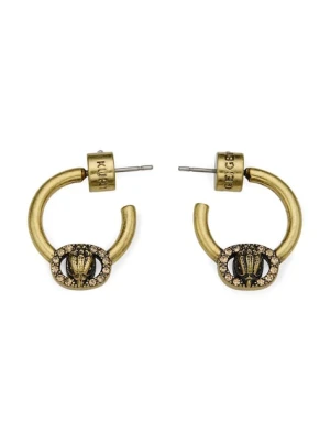 Kurt Geiger London kolczyki damskie metalowe cyrkoniowe