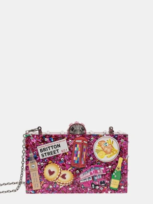 Kurt Geiger London kopertówka kolor różowy 5032357979