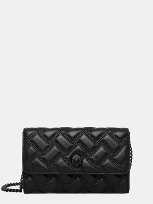 Kurt Geiger London kopertówka skórzana Kensington damska kolor czarny 0648400109