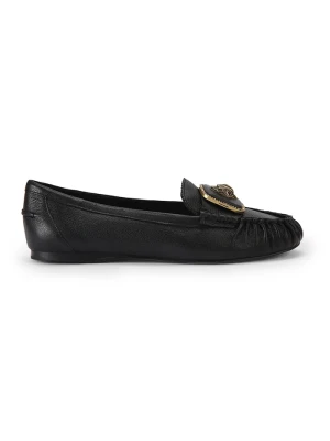 Kurt Geiger London mokasyny damskie skórzane Pimlico Moccasin Black Leather