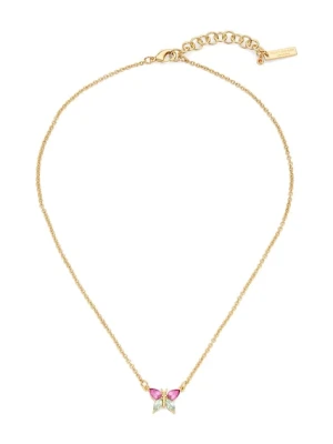 Kurt Geiger London naszyjnik z zawieszką damski metalowy z cyrkonią