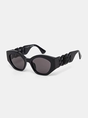 Kurt Geiger London okulary przeciwsłoneczne damskie kolor czarny 2798600679