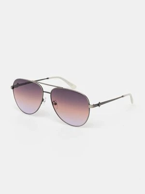 Kurt Geiger London okulary przeciwsłoneczne damskie kolor szary 4041264999