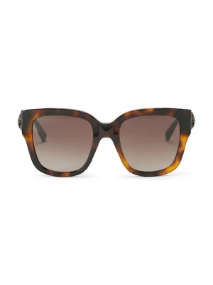 Kurt Geiger London okulary przeciwsłoneczne wayfarer damskie brązowy