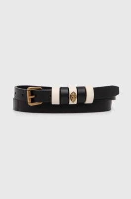 Kurt Geiger London pasek skórzany 20 MULTIKEEPER BELT damski kolor czarny 760101109