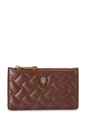 Kurt Geiger London portfel damski skórzany KENSINGTON bordowy