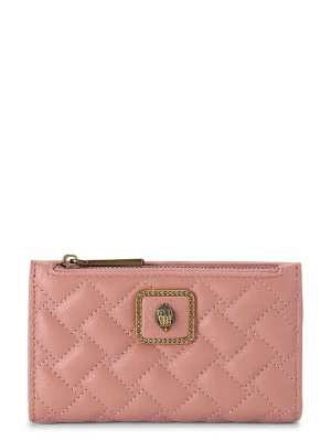 Kurt Geiger London portfel damski skórzany PIMLICO różowy