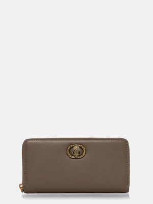 Kurt Geiger London portfel skórzany damski kolor brązowy 3599037109