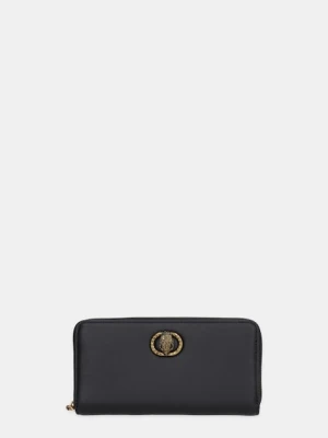 Kurt Geiger London portfel skórzany damski kolor czarny 3599000109