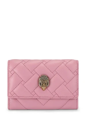 Kurt Geiger London portfel skórzany damski kolor różowy 5375798109