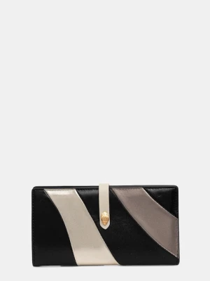Kurt Geiger London portfel skórzany KENSINGTON damski kolor czarny 2712065109
