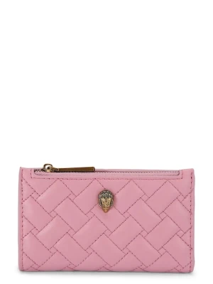 Kurt Geiger London portfel skórzany Kensington damski kolor różowy 4703998109