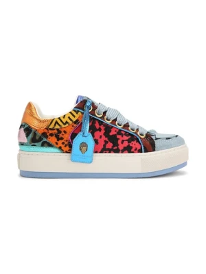 Kurt Geiger London sneakersy Southbank Tag damskie kolor turkusowy 493385189