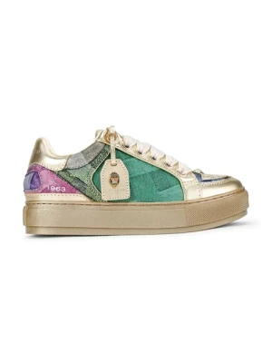 Kurt Geiger London sneakersy Southbank Tag damskie kolor złoty 493365069