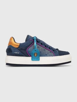 Kurt Geiger London sneakersy Southbank Tag kolor niebieski 493389619