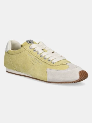 Kurt Geiger London sneakersy zamszowe Islington Sneaker kolor żółty 4396093209