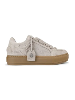 Kurt Geiger London sneakersy zamszowe Southbank Tag kolor beżowy 493347209