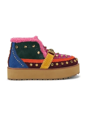 Kurt Geiger London śniegowce zamszowe Mansion Cosy Boot kolor multicolor 4993969029