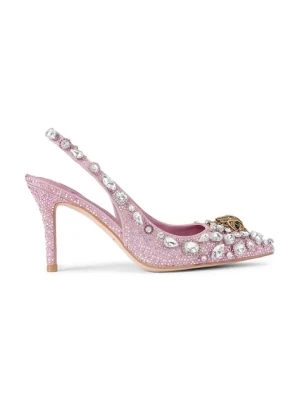 Kurt Geiger London szpilki Belgravia C High Sling kolor różowy 5385853609