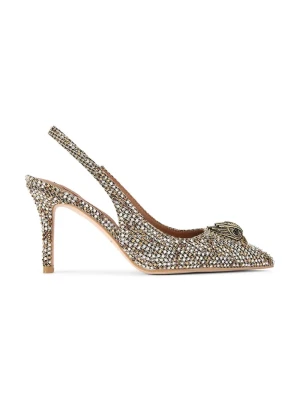 Kurt Geiger London szpilki Belgravia High Sling Beige Comb