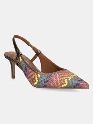 Kurt Geiger London szpilki Belgravia Sling kolor multicolor 538669999