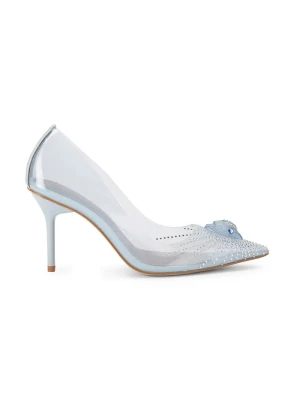 Kurt Geiger London szpilki Eagle Vinyl Court Pale Blue