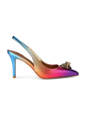 Kurt Geiger London szpilki skórzane Belgravia Sling 85
