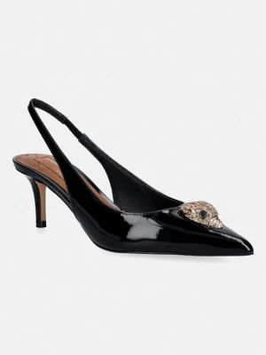 Kurt Geiger London szpilki skórzane Belgravia sling back