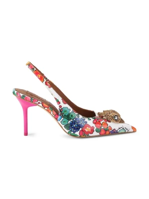 Kurt Geiger London szpilki skórzane Large Eagle Sling